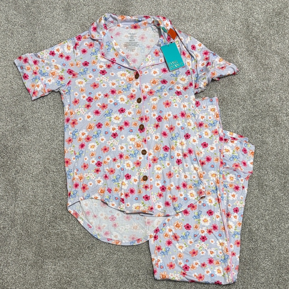 Posh Peanut Carissa XS BNWT Pajama Set